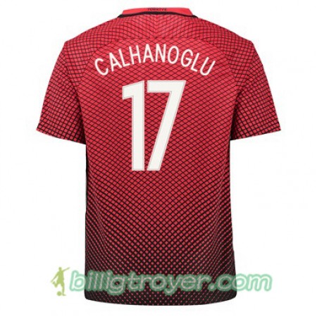 Billige Fotballdrakter Tyrkia HAKAN CALHANOGLU Hjemmedraktsett Euro 2016