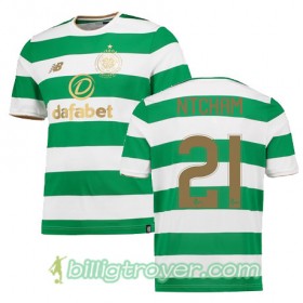 Billige Fotballdrakter Celtic FC OLIVIER NTCHAM Hjemmedraktsett 2017/18 Kortermet