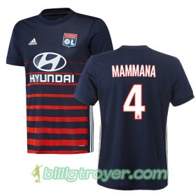 Billige Fotballdrakter Olympique Lyonnais EMANUEL MAMMANA 4 Bortedraktsett 2017/18 Kortermet