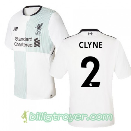 Billige Fotballdrakter Liverpool CLYNE 2 Bortedraktsett 2017/18 Kortermet