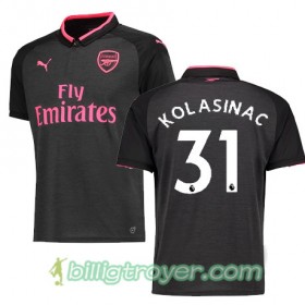 Billige Fotballdrakter Arsenal KOLASINAC 31 Tredjedraktsett 2017/18 Kortermet