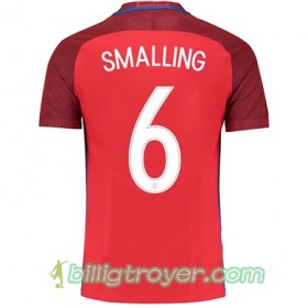 Billige Fotballdrakter England SMALLING Bortedraktsett Euro 2016