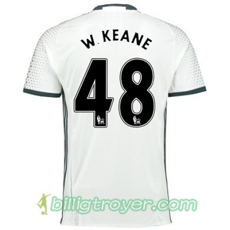Billige Fotballdrakter Manchester United W KEANE 48 Tredjedraktsett 2017/18 Kortermet