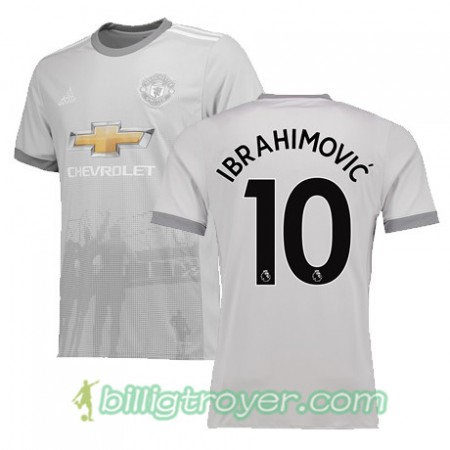Billige Fotballdrakter Manchester United IBRAHIMOVIC 10 Tredjedraktsett 2017/18 Kortermet