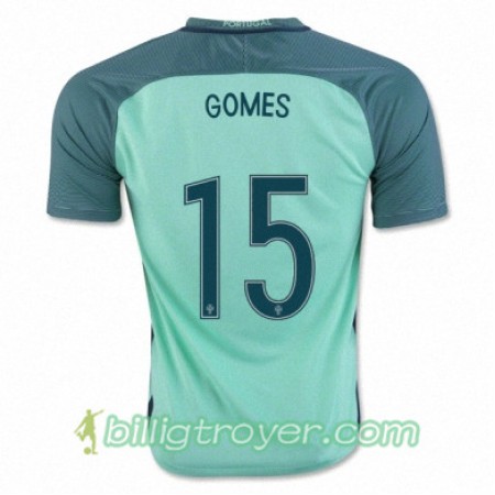 Billige Fotballdrakter Portugal ANDRE GOMES Bortedraktsett Euro 2016