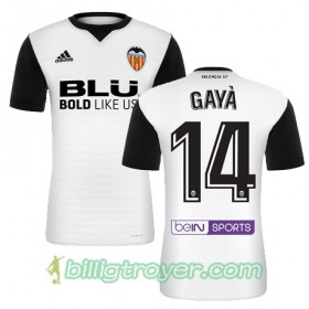 Billige Fotballdrakter Valencia CF GAYA Hjemmedraktsett 2017/18 Kortermet