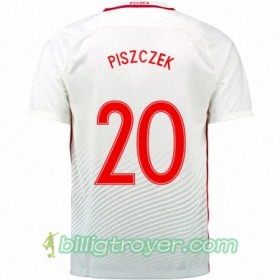 Billige Fotballdrakter Polen LUKASZ PISZCZEK Hjemmedraktsett Euro 2016