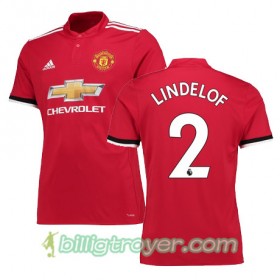 Billige Fotballdrakter Manchester United LINDELOF 2 Hjemmedraktsett 2017/18 Kortermet