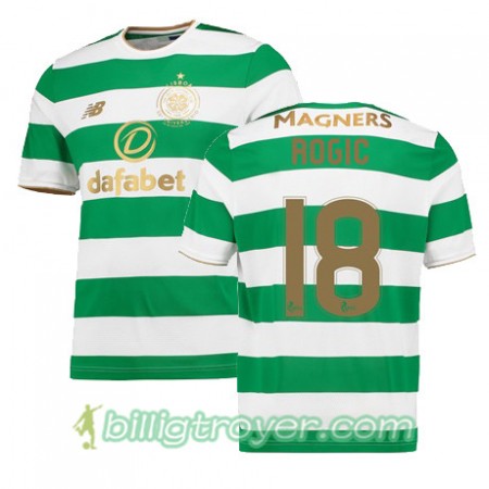 Billige Fotballdrakter Celtic FC TOM ROGIC Hjemmedraktsett 2017/18 Kortermet