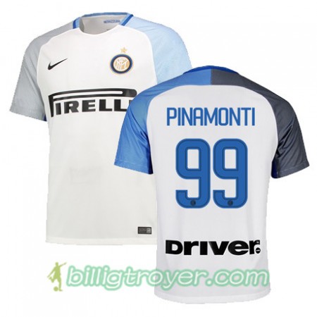 Billige Fotballdrakter Inter PINAMONTI 99 Bortedraktsett 2017/18 Kortermet