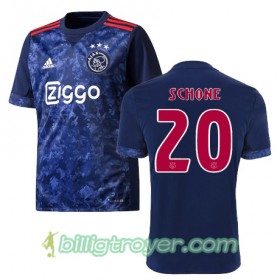 Billige Fotballdrakter AFC Ajax LASSE SCHONE 20 Bortedraktsett 2017/18 Kortermet