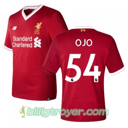 Billige Fotballdrakter Liverpool OJO 54 Hjemmedraktsett 2017/18 Kortermet