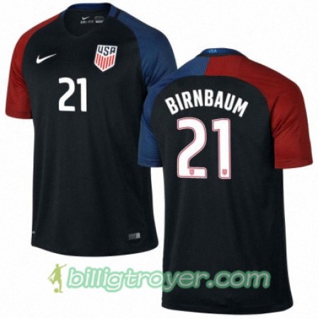 Billige Fotballdrakter USA STEVE BIRNBAUM Bortedraktsett 2016/17 Kortermet
