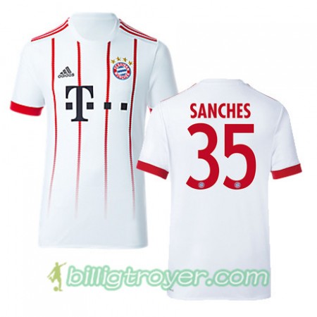 Billige Fotballdrakter FC Bayern München SANCHES 35 Tredjedraktsett 2017/18 Kortermet