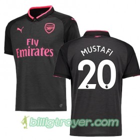 Billige Fotballdrakter Arsenal MUSTAFI 20 Tredjedraktsett 2017/18 Kortermet
