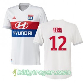 Billige Fotballdrakter Olympique Lyonnais JORDAN FERRI 12 Hjemmedraktsett 2017/18 Kortermet