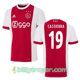Billige Fotballdrakter AFC Ajax MATEO CASSIERRA 19 Hjemmedraktsett 2017/18 Kortermet