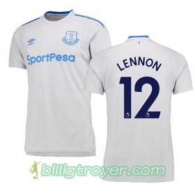 Billige Fotballdrakter Everton LENNON Bortedraktsett 2017/18 Kortermet