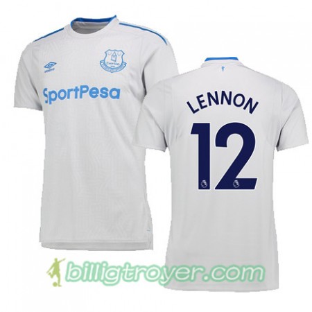 Billige Fotballdrakter Everton LENNON Bortedraktsett 2017/18 Kortermet