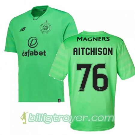 Billige Fotballdrakter Celtic FC Jack Aitchison Tredjedraktsett 2017/18 Kortermet