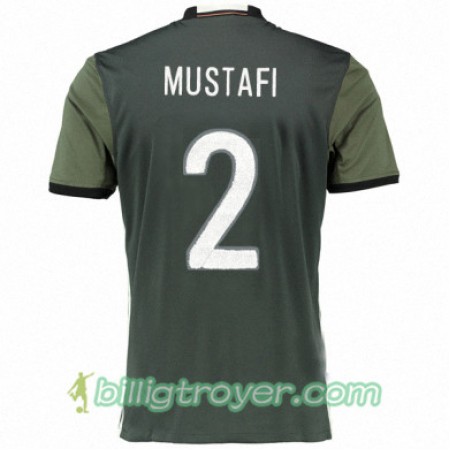 Billige Fotballdrakter Tyskland SHKODRAN MUSTAFI Bortedraktsett Euro 2016