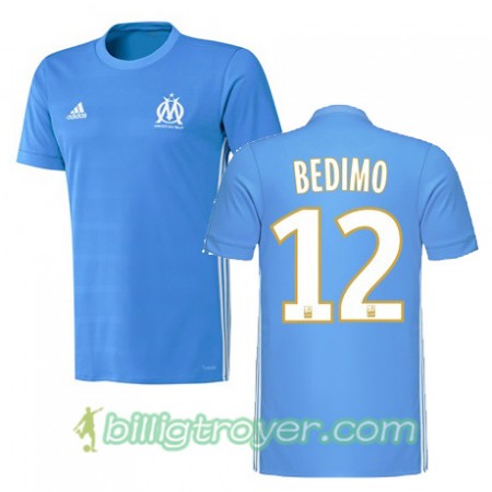 Billige Fotballdrakter Olympique de Marseille HENRI BEDIMO 12 Bortedraktsett 2017/18 Kortermet