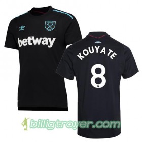 Billige Fotballdrakter West Ham United KOUYATE Bortedraktsett 2017/18 Kortermet