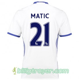 Billige Fotballdrakter Chelsea MATIC 21 Tredjedraktsett 2017/18 Kortermet