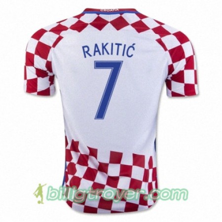 Billige Fotballdrakter Kroatia IVAN RAKITIC Hjemmedraktsett Euro 2016