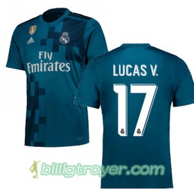 Billige Fotballdrakter Real Madrid LUCAS V 17 Tredjedraktsett 2017/18 Kortermet