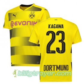 Billige Fotballdrakter Borussia Dortmund KAGAWA 23 Hjemmedraktsett 2017/18 Kortermet