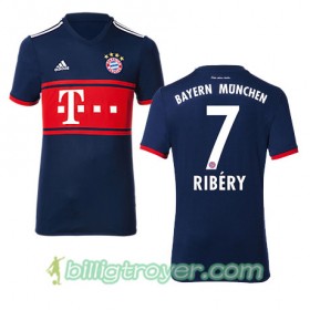 Billige Fotballdrakter FC Bayern München RIBERY 7 Bortedraktsett 2017/18 Kortermet