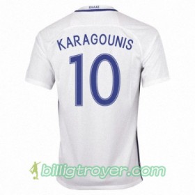 Billige Fotballdrakter Hellas GIORGOS KARAGOUNIS Hjemmedraktsett 2016/17 Kortermet