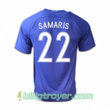 Billige Fotballdrakter Hellas ANDREAS SAMARIS Bortedraktsett 2016/17 Kortermet