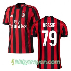 Billige Fotballdrakter AC Milan KESSIE 79 Hjemmedraktsett 2017/18 Kortermet