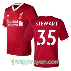 Billige Fotballdrakter Liverpool STEWART 35 Hjemmedraktsett 2017/18 Kortermet