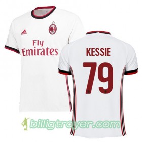 Billige Fotballdrakter AC Milan KESSIE 79 Bortedraktsett 2017/18 Kortermet