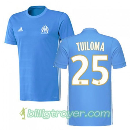 Billige Fotballdrakter Olympique de Marseille BILL TUILOMA 25 Bortedraktsett 2017/18 Kortermet