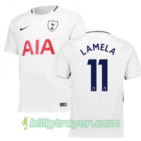 Billige Fotballdrakter Tottenham Hotspur LAMELA 11 Hjemmedraktsett 2017/18 Kortermet
