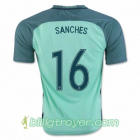 Billige Fotballdrakter Portugal RENATO SANCHES Bortedraktsett Euro 2016