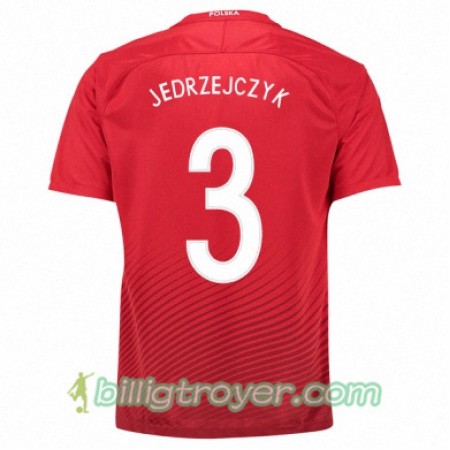 Billige Fotballdrakter Polen ARTUR JEDRZEJCZYK Bortedraktsett Euro 2016