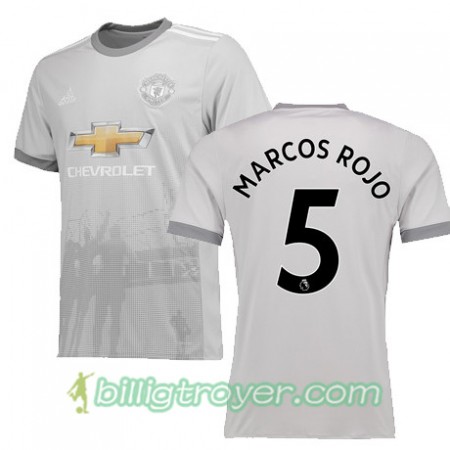 Billige Fotballdrakter Manchester United MARCOS ROJO 5 Tredjedraktsett 2017/18 Kortermet