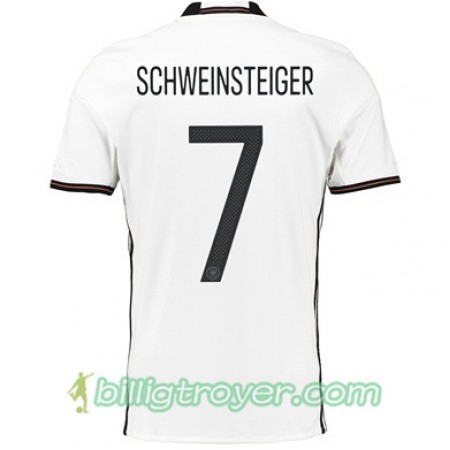 Billige Fotballdrakter Tyskland BASTIAN SCHWEINSTEIGER Hjemmedraktsett Euro 2016
