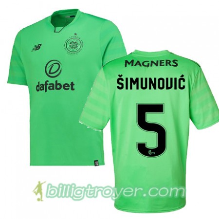 Billige Fotballdrakter Celtic FC JOZO SIMUNOVIC Tredjedraktsett 2017/18 Kortermet
