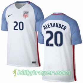 Billige Fotballdrakter USA ERIC ALEXANDER Hjemmedraktsett 2016/17 Kortermet
