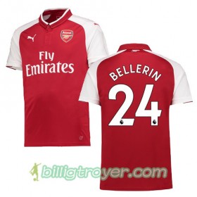 Billige Fotballdrakter Arsenal BELLERIN 24 Hjemmedraktsett 2017/18 Kortermet