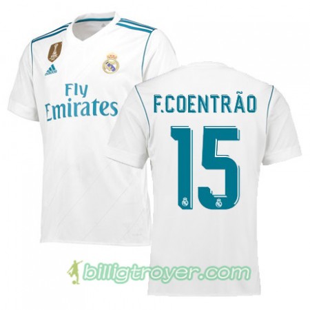 Billige Fotballdrakter Real Madrid F COENTRAO 15 Hjemmedraktsett 2017/18 Kortermet