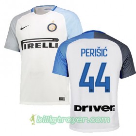 Billige Fotballdrakter Inter PERISIC 44 Bortedraktsett 2017/18 Kortermet