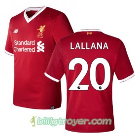 Billige Fotballdrakter Liverpool LALLANA 20 Hjemmedraktsett 2017/18 Kortermet
