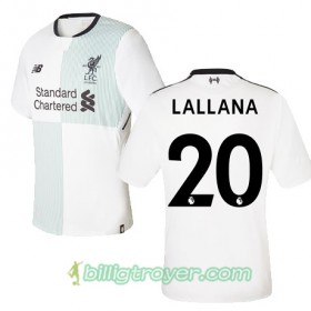Billige Fotballdrakter Liverpool LALLANA 20 Bortedraktsett 2017/18 Kortermet